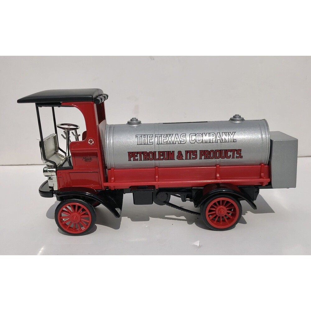 TEXACO Limited Collector's Edition 1910 MACK OIL TANKER TRUCK 3.5" X 7"